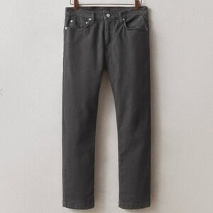 American Giant Men's Roughneck Stretch Canvas Pant 36x34 Cast Iron Straight Leg